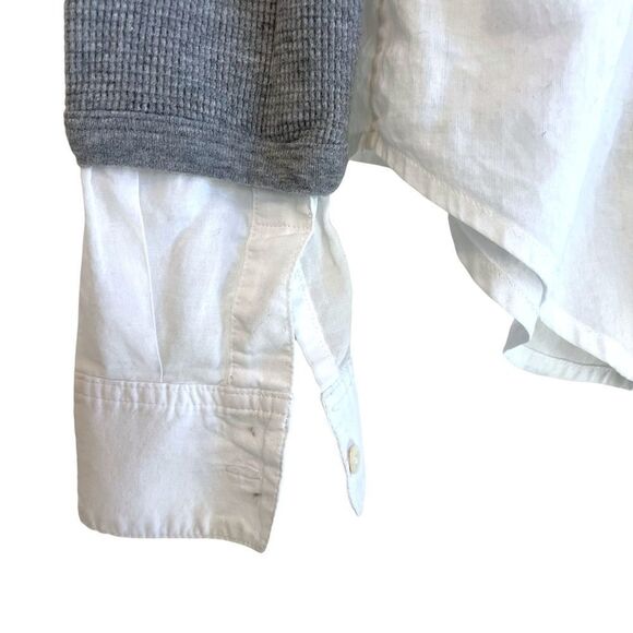 Theory 100% Cotton Layered Thermal Top - Picture 7 of 8